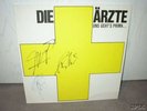 Die Ärzte - Uns geht's prima gelb Autogramme