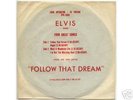 ELVIS PRESLEY Rare US coin op Follow That Dream EP.