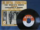 The Buffalo springfield for what its worth french ep