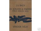 Fr 3 LP BOX  BACH / SANDOR VEGH Sonates Partitas VALOIS