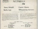 THE NUTMEGS RARE US HERALD EP DOO WOP NR 