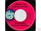 RARE HOT NORTHERN SOUL 45 BIG FRANK-Blue Rock 4012