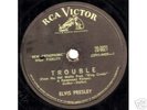 Philippines ELVIS PRESLEY Trouble 78RPM RARE