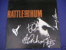 U2 - FULLY SIGNED RATTLE AND HUM 12