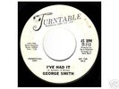 Northern Soul 45 George Smith on Turntable