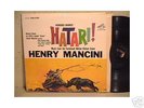 JOHN WAYNE MOVIE-SIGNED LP-1962-HATARI-LIV STER-OLD
