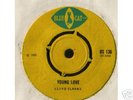 LLOYD CLARKE young love BLUE CAT  REGGAE 45 SKA