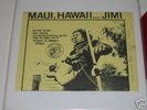 JIMI HENDRIX MAUI HAWAII RARE LIVE LP TMOQ RED VINYL