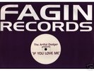 Speed Garage- Artful Dodger- IF YOU LOVE ME ( V- RARE)