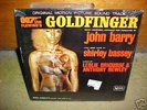 GOLDFINGER soundtrack LP 1964 STILL SEALED James Bond