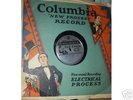 TED LEWIS Dallas Blues 78 RPM Col.-D 1931 ORIG SLVE