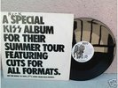 KISS 1976 TOUR SAMPLER PROMO LP WHITE LABEL - VERY RARE