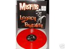 MISFITS-LEGACY OF BRUTALITY LP RED WAX PLAN 9,PUNK,KBD