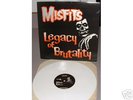 MISFITS-LEGACY OF BRUTALITY LP WHITE WAX ,PUNK,KBD