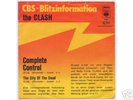 CLASH Complete Control german Blitzpromo Strummer pUnK