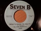 Funk 45 OLIVER MORGAN on SEVEN B 7012 Eddie Bo