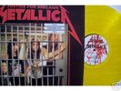 METALLICA 3 LP RARE JUSTICE FOR ADELAIDE COLOURED VINYL