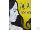 italo funk lp AGO - FOR YOU ( FULL TIME ) original