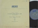 DGG AP 13029 BACH PARTITA FOR VIOLIN SOLO SCHNEIDERHAN
