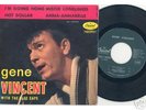 GENE VINCENT w/ BLUE CAPS org M- French EP  RARE 