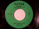 Rare Northern Soul Funk 45 WILLIE TEE on GATUR Mint-