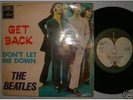 BEATLES 7'' Get back ISRAEL  PS V.RARE 45 IMPOSSIBLE