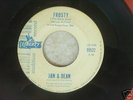 JAN & DEAN 45 Frosty the Snowman LIB  RECS    PROMO