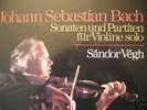 Sandor VEGH - Sonaten & Partiten for SOLOVIOLIN -BACH