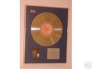 JAPAN/DAVID SYLVIAN In-House Award (BPI/RIAA/Gold Disc)