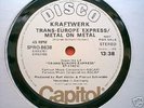 KRAFTWERK TRANS EUROPE EXPRESS 12 RARE DISCO 1977 PROMO