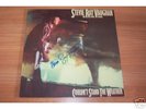 STEVIE RAY VAUGHAN signed VINYL ALBUM LP with CERT