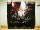 ABBA LP  SUPER TROUPER  SIGNED WITH COA