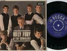BILLY FURY & The GAMBLERS :'65 DECCA of ENGLAND EP