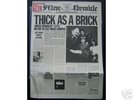 Jethro Tull Thick As A Brick Audiophile LP. NEW OOP