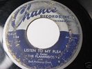 RARE DOO WOP 45 ...THE FLAMINGOS on CHANCE 1154...AS IS