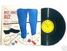 WEST COAST JAZZ LP NORGRAN 1955 STAN GETZ GREAT 