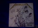 METALLICA: AND JUSTICE FOR ALL 2LP SIGNED BY ALL