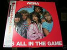 NENA/IT'S ALL IN THE GAME/PICTURE LP FÜR MARKT IN JAPAN