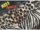 Hand Signed Kiss Animalize LP Gene Simmons Eric Carr