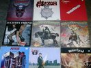 75x Iron Maiden, Motorhead, van Halen, Accept, black sa