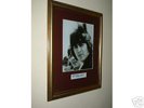 Framed George Harrison Signed Display w/coa