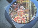 IRON MAIDEN SOMEWHERE IN TIME UK PROMO PIC/DISC LP