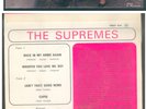 THE SUPREMES ORIG. 60's TAMLA MOTOWN FRENCH EP RARE 