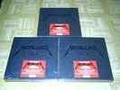 SET OF 3 CONSECUTIVELY NUMBERED OOP METALLICA BOX SETS