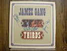 JAMES GANG THIRDS SIGNED AUTOGRAPH VINYL LP JOE WALSH
