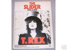 MARC BOLAN T.REX THE SLIDER SHEET MUSIC BOOK SONG ALBUM