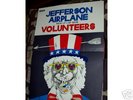 JEFFERSON AIRPLANE VOLUNTEERS LP UK PROMO POSTER RARE
