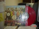 Sgt PEPPERS RED VINYL LP MINT/MINT GATEFOLD
