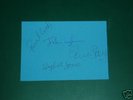 Sex Pistols inc Sid FULLY signed album sheet RARE UACC