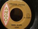 HERB WARD on ARGO 5510 NORTHERN SOUL DJ 45
